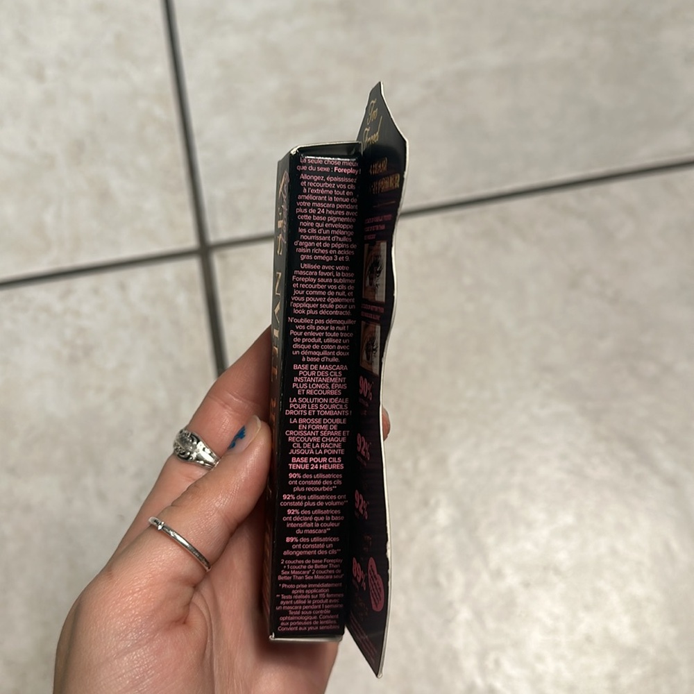 NEW Too Faced Better Than Sex Foreplay Mascara Lash Primer - Picture 4 of 7